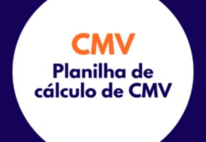 Eu vou criar o cmv do seu cardápio