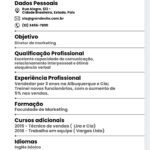 Eu vou produzir seu currículo profissional em poucas horas