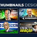 Eu vou criar thumbnails profissionais para YouTube