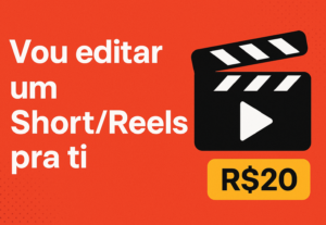 Eu vou editar um vídeo curto pra você