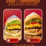 Eu vou fazer aprimorações nas fotos do seu cardápio