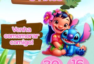Eu vou fazer o convite pra sua festa