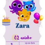 Eu vou fazer o convite pra sua festa