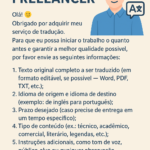 Eu vou traduzir em inglês, espanhol e português