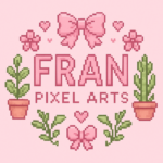 Eu vou fazer pack de pixealart-18 itens decorativos