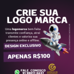Eu vou fazer  Logo marca Profissional em até 48 horas