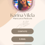 Eu vou desenvolver um cartão de visita digital.