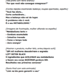 Eu vou criar 3 scripts para vídeos de Instagram.