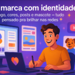 Eu vou fazer a identidade visual da empesa