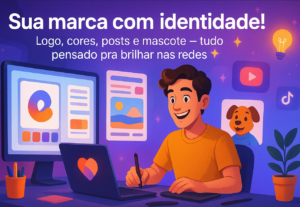 Eu vou fazer a identidade visual da empesa