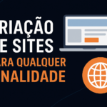 Eu vou Criar um site completo e profissional