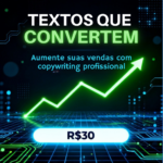 Eu vou Escrever textos de venda que atraem e convertem