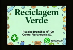 Eu vou fazer logos, logotipos, cartões de visita e etc.