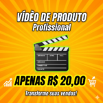 Eu vou gravar um vídeo para o seu produto