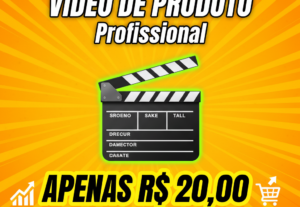 Eu vou gravar um vídeo para o seu produto