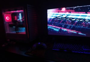 Eu vou utilizar meu setup gamer para fazer seu anúncio