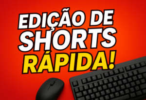 Eu vou editar seus Shorts e Reels com qualidade e rapidez