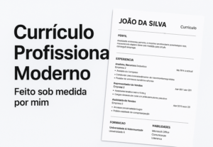 Eu vou criar seu currículo profissional para te destacar