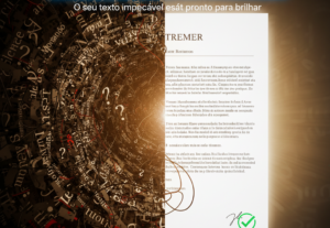 Eu vou transformar seu texto em um documento limpo