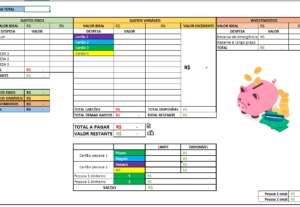 Eu vou fazer uma planilha em Excel que atenda sua necessidad...