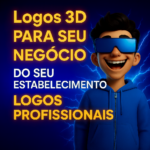 Eu vou fazer sua logo 3D profissional