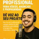 Eu vou fazer Narração Profissional para Vídeos, Anúncios e E...