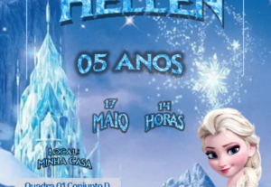 Eu vou criar um convite de aniversário personalizado.