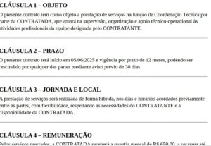 Eu vou digitar e corrigir documentos burocráticos
