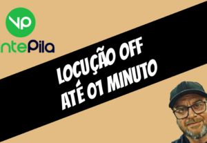 Eu vou gravar sua locução Off Voz Masculina