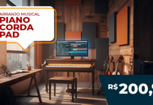Eu vou fazer sua música completa com piano, cordas e pad