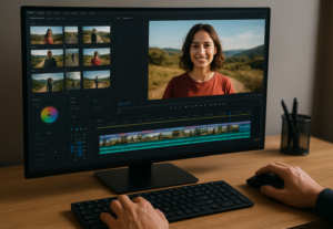 Eu vou editar videos para você