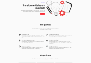 Eu vou criar uma landing page incrível em até 48 horas
