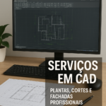 Eu vou fazer seu projeto em CAD com precisão e qualidade.