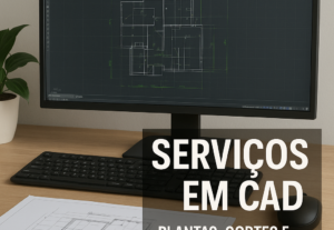 Eu vou fazer seu projeto em CAD com precisão e qualidade.