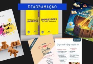 Eu vou fazer a capa e a diagramação do seu ebook