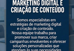 Eu vou Fazer divulgaçoes de marketing e criação de conteúdo
