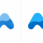 Eu vou ajudar você vetorizando o seu logo em baixa resolução...