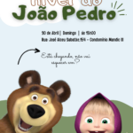 Eu vou fazer o convite para sua festa ou evento.
