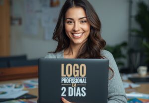 Eu vou criar seu logotipo profissional em dois dias úteis