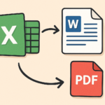 Eu vou automatizar e converter planilhas em documentos
