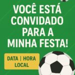 Eu vou fazer convite de festa e também texto etc