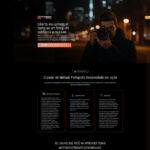 Eu vou fazer sua landing page completa