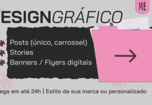Eu vou fazer designs personalizados para redes sociais