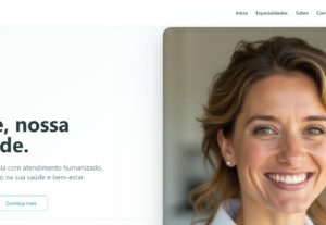 Eu vou criar um site personalizado e profissional para você.