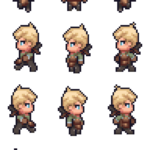 Eu vou criar um personagem em pixel art