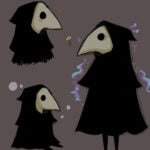 Eu vou criar uma ilustração do seu personagem em poucas hora...