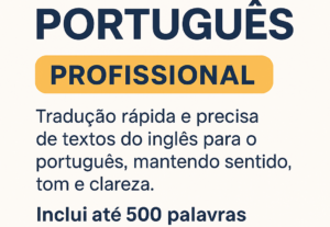 Eu vou traduzir seus textos e documentos
