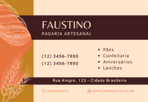 Eu vou fazer o logotipo/cardápio/cartas da sua empresa.