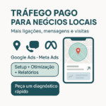 Eu vou entregar Gestão de Tráfego para Negócios Locais