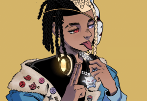 Eu vou desenhar seu personagem estilo anime